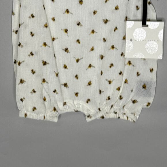 Victoria Beckham for Target 6 Month NEW Baby Bee Romper Summer - Picture 5 of 8